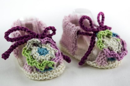 Irish Rose Baby Sandals