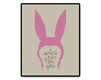 I Smell Fear - PDF Cross Stitch Pattern