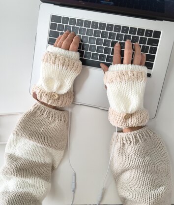 Fingerless gloves Sentro or Addi king