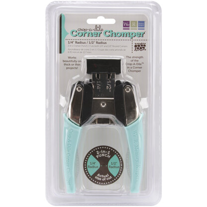 We R Memory Keepers Crop-A-Dile Corner Chomper Tool - Rounded, .25" & .5"