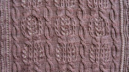 Asahi Cable Lace Shawl