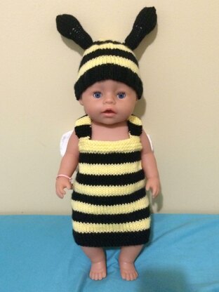 Adorable Bumble Bee Newborn Baby Outfit Pattern