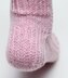 Pink Bubblegum Socks - Cuff Down (DK)