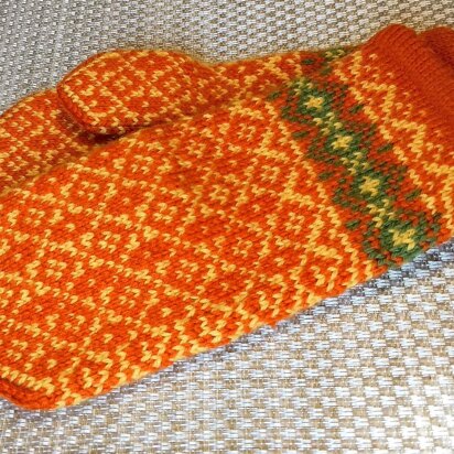 "Honeycomb" Mittens