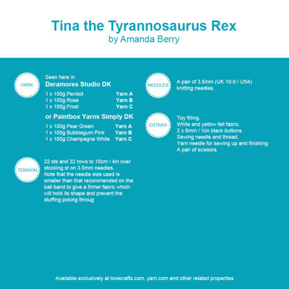 Deramores Dinosaurs PDF