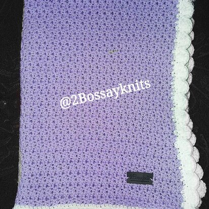 Lilacs In Bloom Baby Blanket