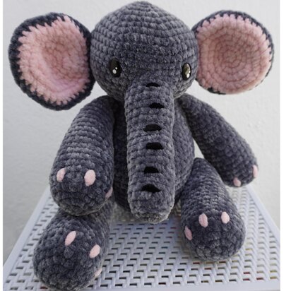 Crochet Pattern Elephant Tröti!