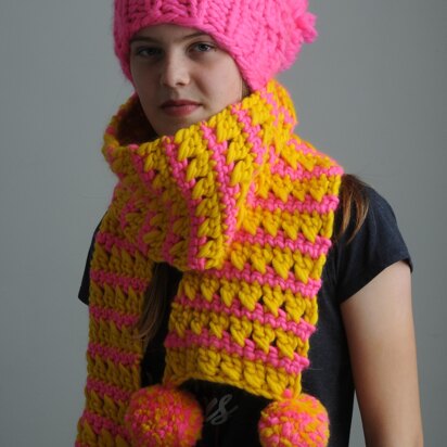 Chunky Crochet Scarf