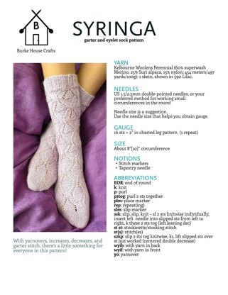 Syringa Socks