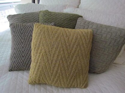 Chevron Study Pillow Collection #1