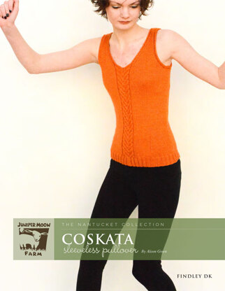 Coskata Sleeveless Pullover in Juniper Moon Findley DK - Downloadable PDF