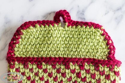 Knit-Like Pouch