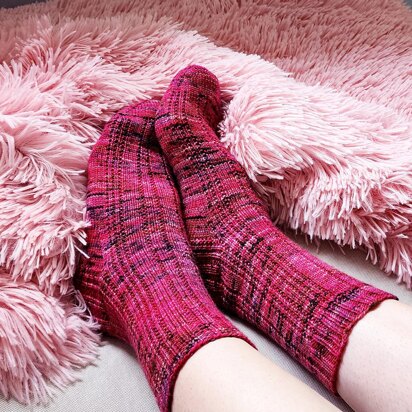 The Hermit Socks - knitting pattern