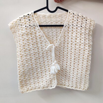 Crochet Moonflower Vest