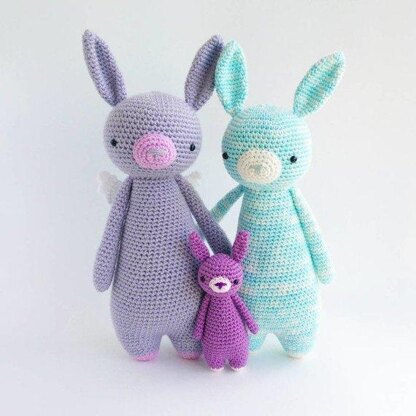 Rabbit with Wings Crochet Amigurumi Pattern