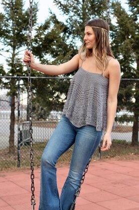 Flower Child Circle Tank