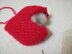 Knitting pattern heart valentine
