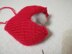 Knitting pattern heart valentine