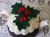 Crochet Christmas Pudding Tea Cosy