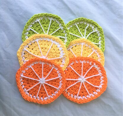 Fruit Slices Coasters