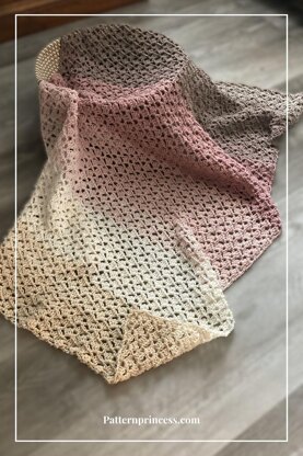 Sandstone and Rose Blanket