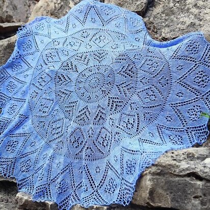 Guinevere Shawl - knitting pattern
