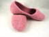 Ladies House Slippers Felted Knit Pattern