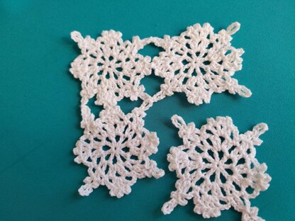 Willow granny square napkin pattern