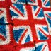 Union Jack drink coaster / beermat