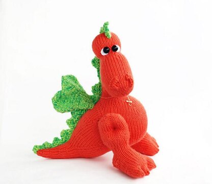 Fiery carroty dragon