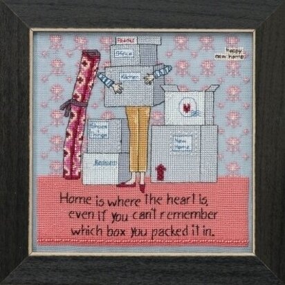 Mill Hill Where the Heart is Beaded Cross Stitch Kit