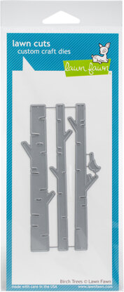Lawn Fawn Lawn Cuts Custom Craft Die - Birch Trees