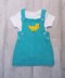 Chick Pinafore for baby 0-3ys