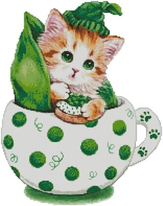 Peapod Kitty Cup - #13355-KH