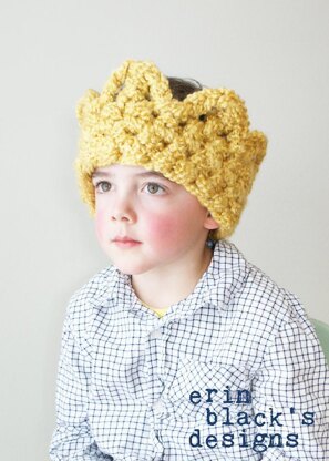 Chunky Crochet Crown Earwarmer (Hat030)