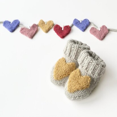 Baby Socks Heart