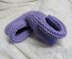 71-Adult Garter Stitch Slippers with Cuff