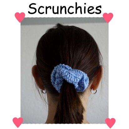 Häkelanleitung Haargummi Scrunchies ♥