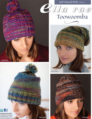 Hat Collection in Ella Rae Toowoomba - ER01-01 - Downloadable PDF