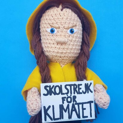 Greta Thunberg Doll