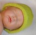 BABY ROLL BRIM BEANIE HAT KNITTING PATTERN - MADMONKEYKNITS