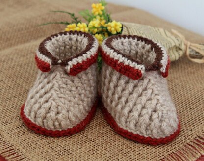 Chocolate Milk Booties