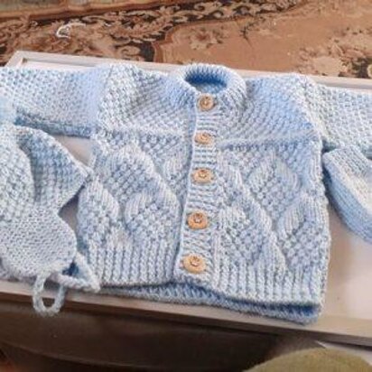 "Harper" Aran Baby Pattern