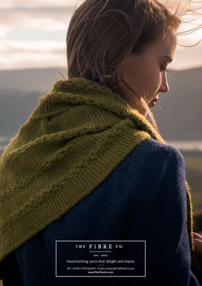 Bassenfell Shawl in The Fibre Co. Cumbria Fingering - Downloadable PDF