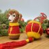 Lunar New Year Lantern Monkey