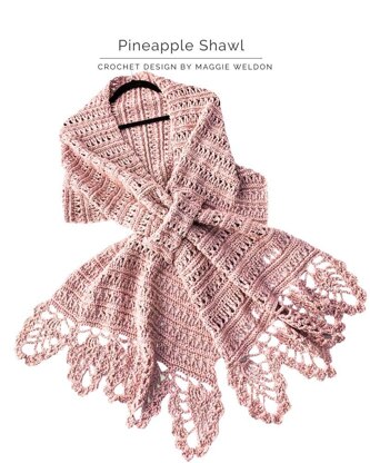 Pineapple Wrap Crochet Pattern