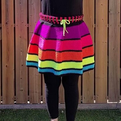 Adult High Waist Skirt