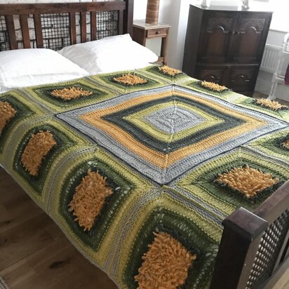 Dandelion Dance Afghan