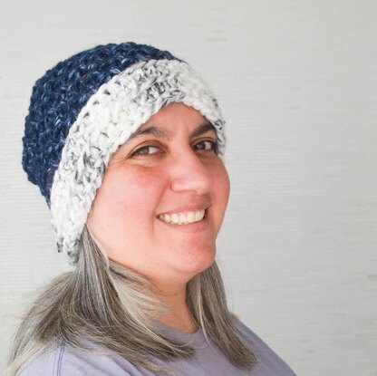 Moss Stitch Hat