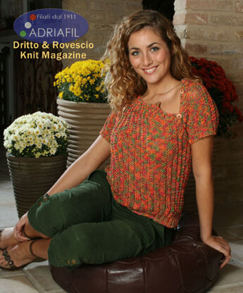 Girasole Top in Adriafil Swing